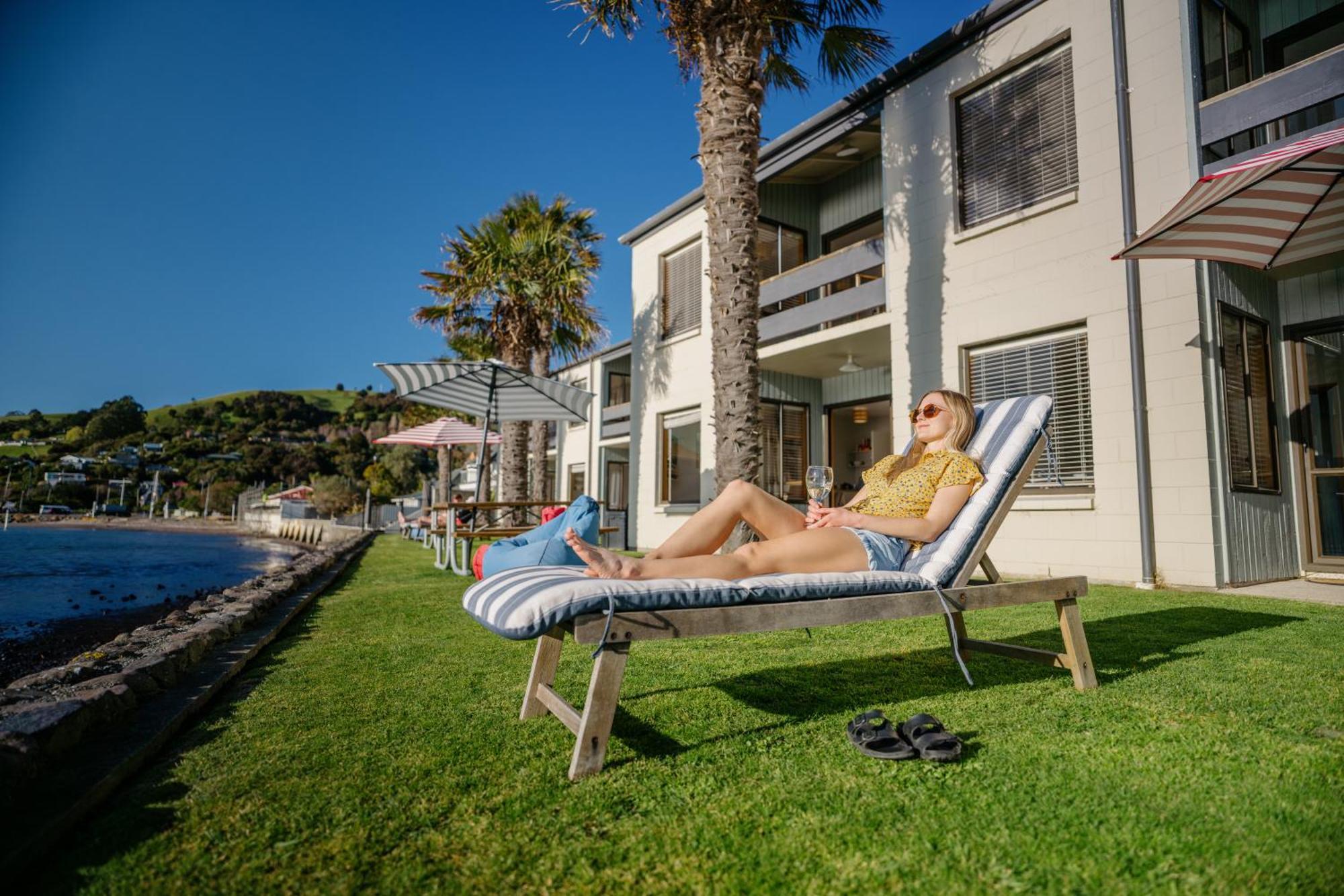 Akaroa Waterfront Motels Zewnętrze zdjęcie