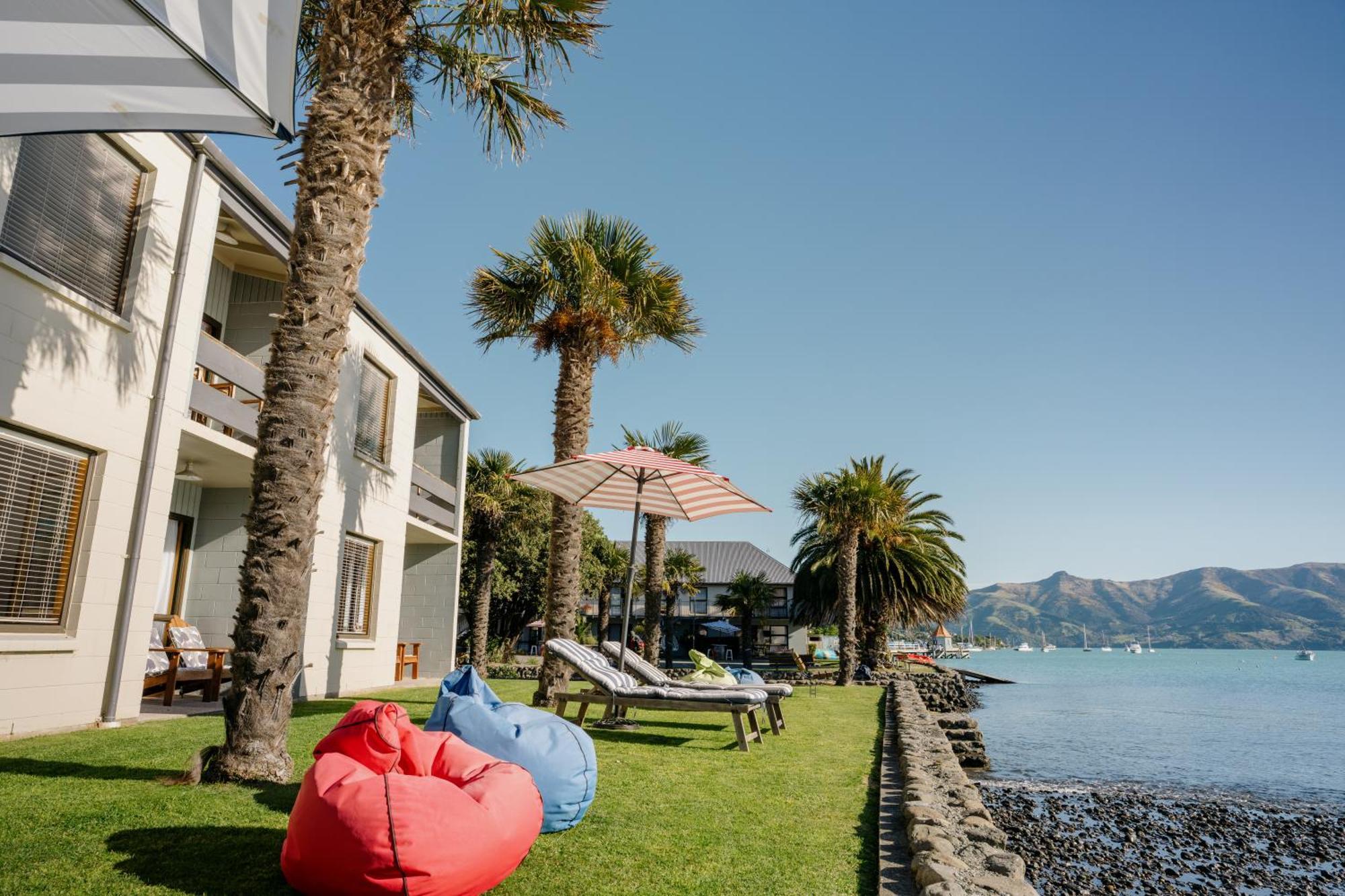 Akaroa Waterfront Motels Zewnętrze zdjęcie