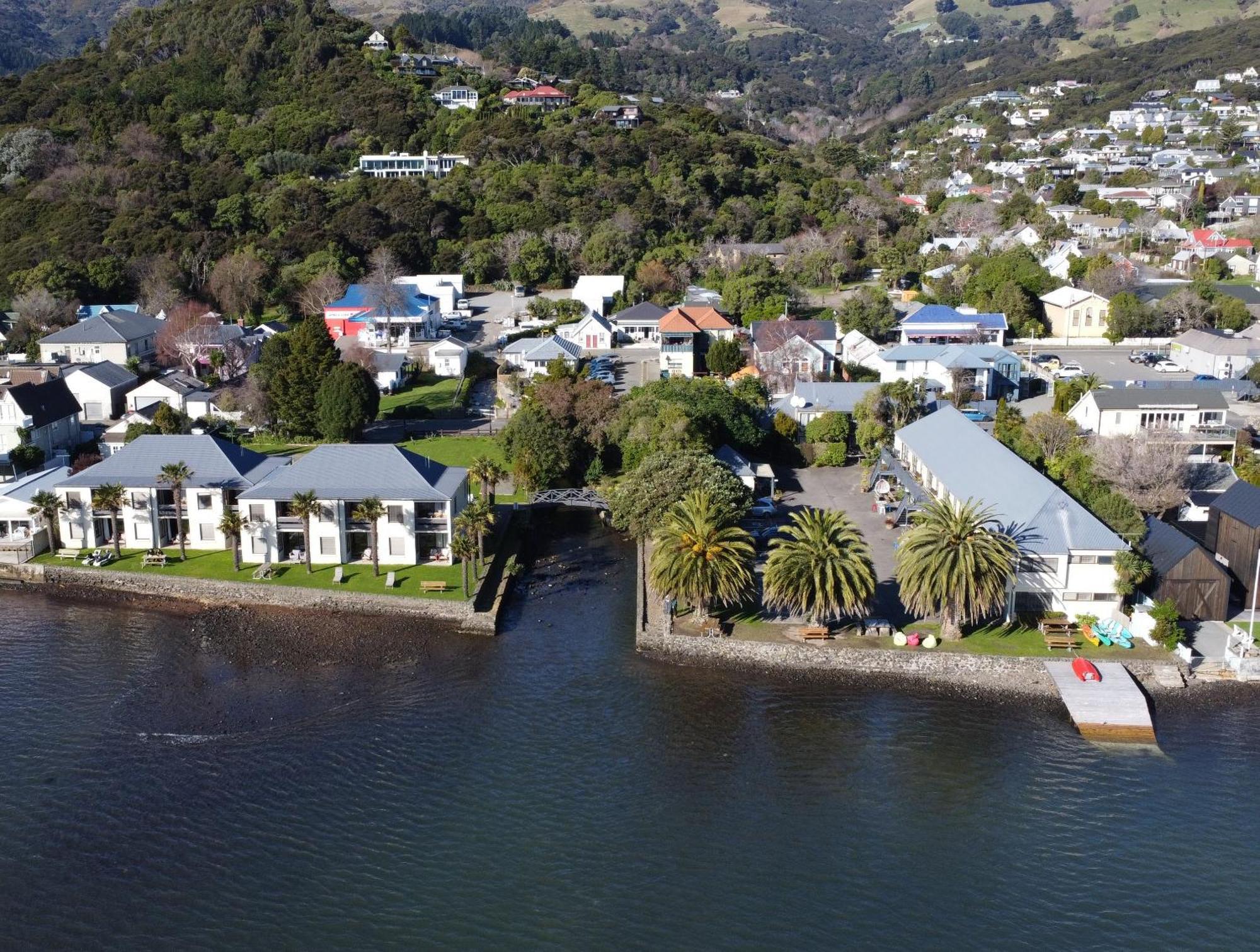 Akaroa Waterfront Motels Zewnętrze zdjęcie